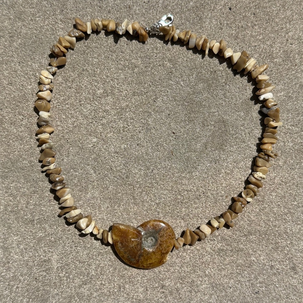 Stone necklace